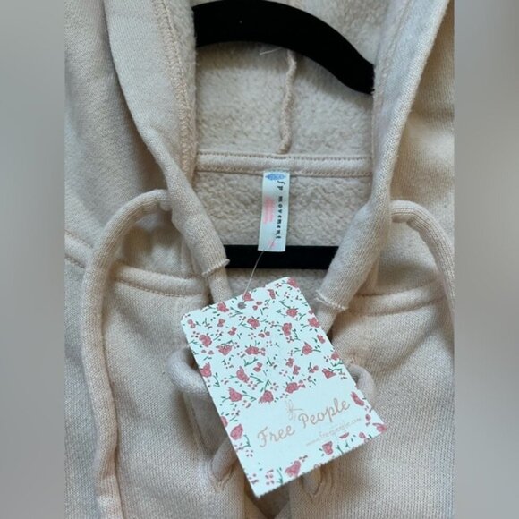 FP Movement Believe It Hooded Lace-Up Sweatshirt Lg - Picture 7 of 7